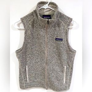 Women’s Patagonia Fleece Vest in Heather Grey - Size Small